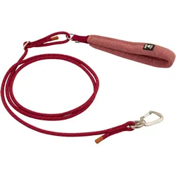 Hurtta Justerbar reb line ECO beetroot 120-180cm/6mm (Hund), Halsband + Leine