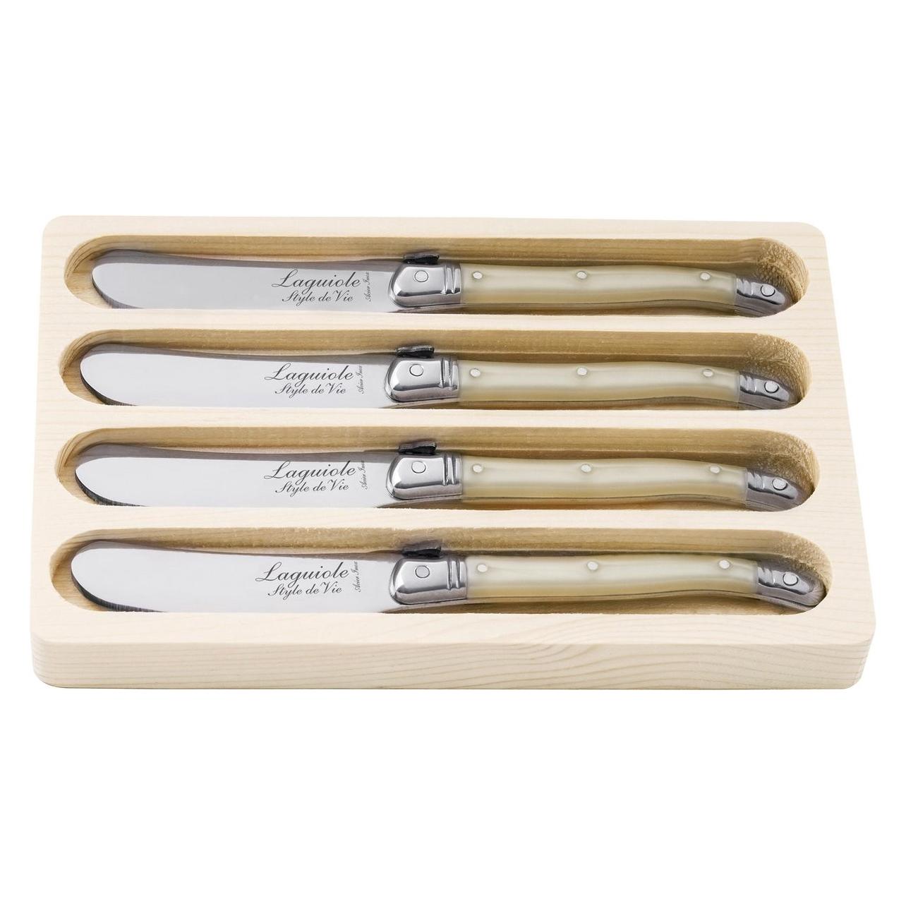 Laguiole Coltelli da Burro (4 Stk., Messer) (BotermesParel)