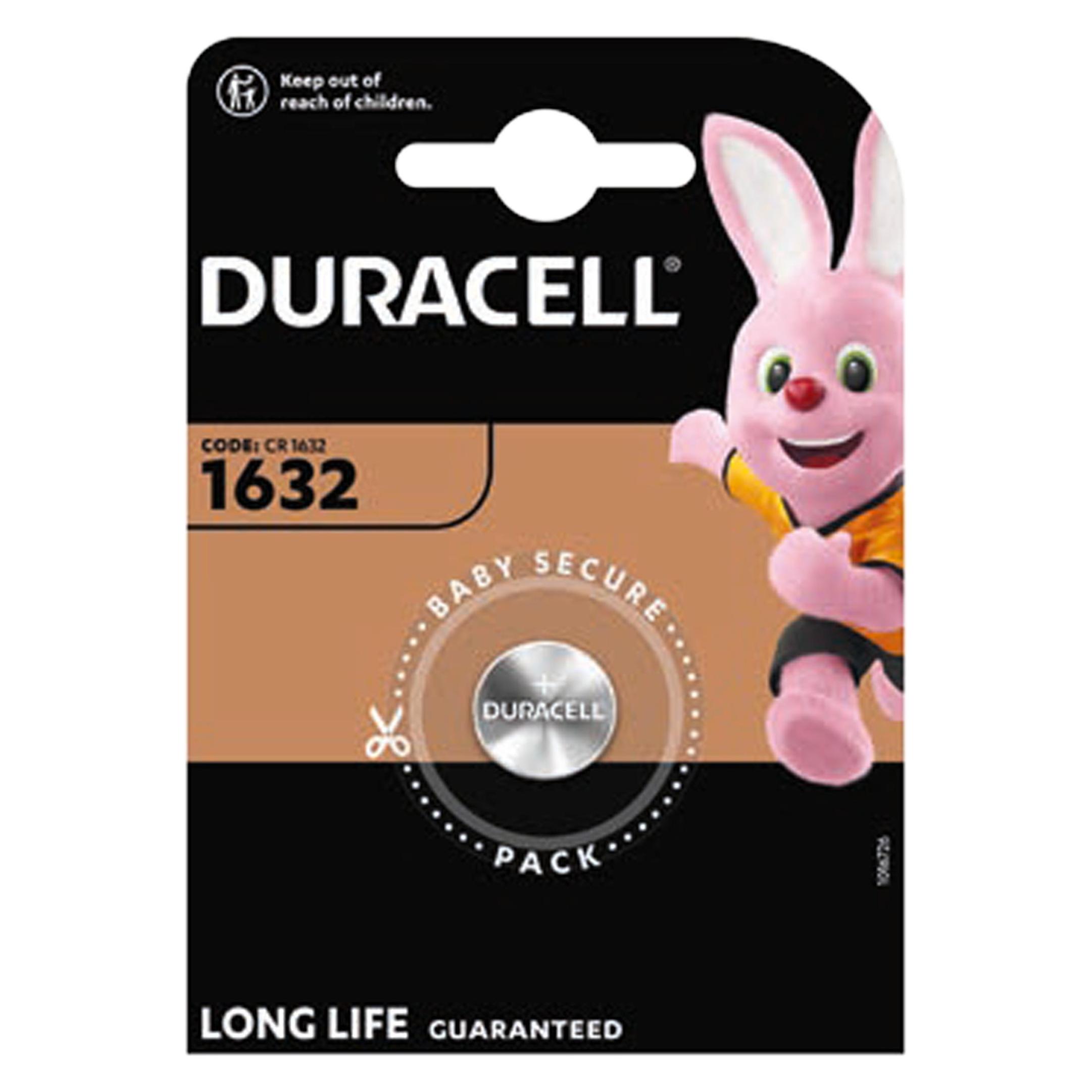 Duracell Electronics (1 Stk., CR1632, 137 mAh) (DL/CR1632)