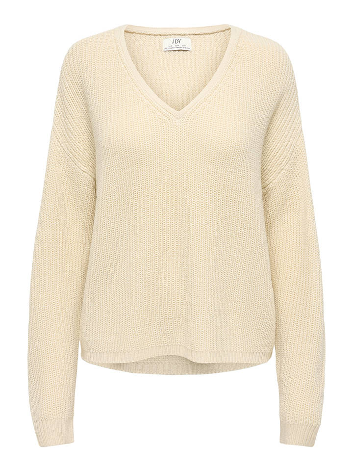 JDY Pullover "Evie" in Beige - S