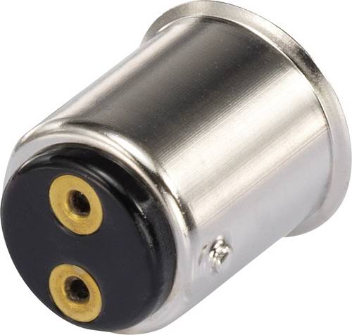 TRU Components 1243988 Lampenfassung Sockel (Miniaturlampen): BA15d Anschluss (Sockel): Lötöse