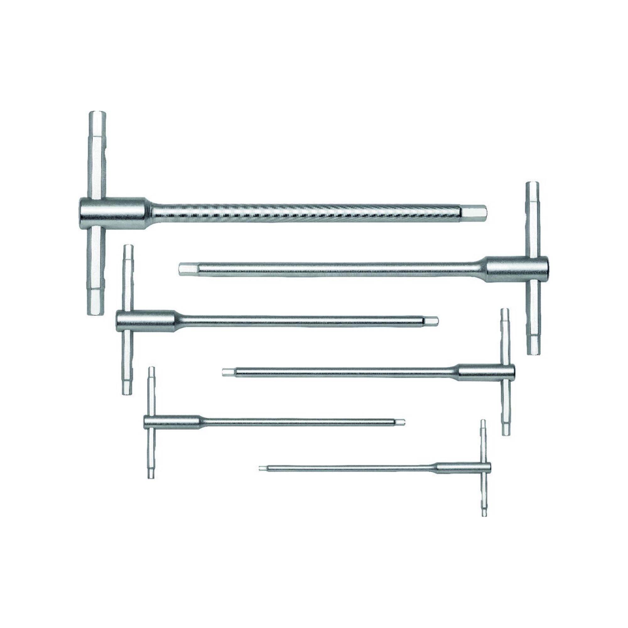 PB Swiss Tools T-Griff-Schraubendreher- Satz mit Gleitgriff 6-teilig 3-10mm (PB 1204.SET 10)