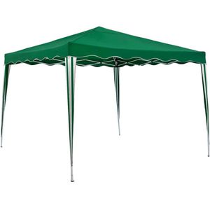 Garden-Pleasure Pavillon MEKONG, 504356, grün, 3 x 3m, wasserabweisend, faltbar