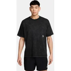 NIKE Gym Heritage Dri-FIT Fitness T-Shirt Herren 010 - black/black XL