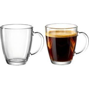 Montana Kaffeegläser Soul 052644 Tassen, mit Henkel, 380ml, 2 Stück