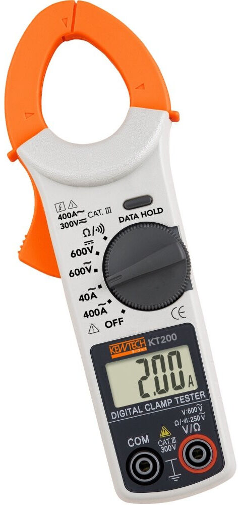 Pince multimètre Ampèremétrique CA TURBOTRONIC KT200