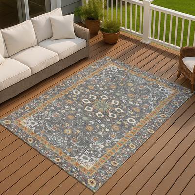 Addison Rugs Machine Washable Indoor/ Outdoor Traditional Belle Chantille Rug