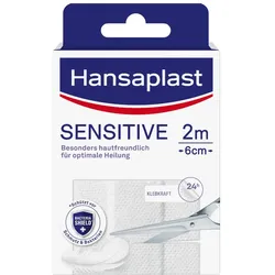 Hansaplast Sensitive Pflaster 2m x 6cm 1 St