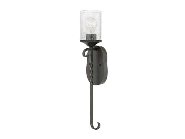 Industrielle Wandleuchte Nordisch Haus Aluminium Schwarz Antik Glas 1 Licht E27