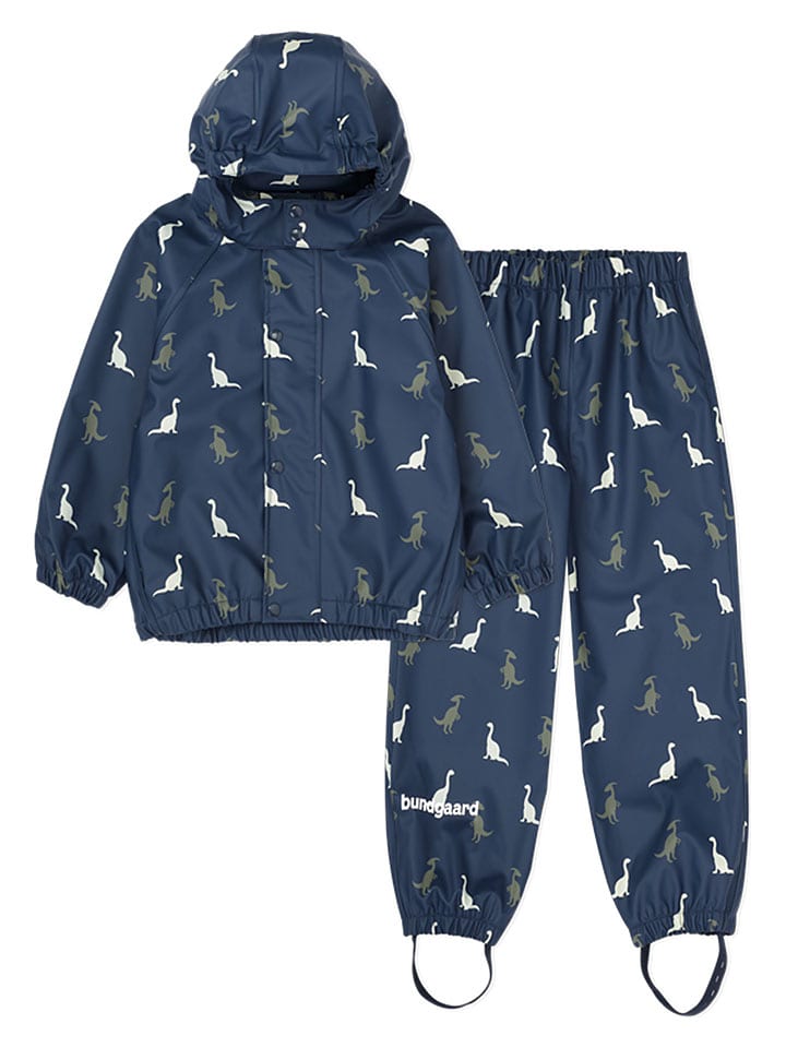 Bundgaard 2tlg. Regenoutfit "Cayce" in Dunkelblau - 104