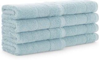 Aston & Arden Turkish Solid 8-Piece Washcloth - 13x13