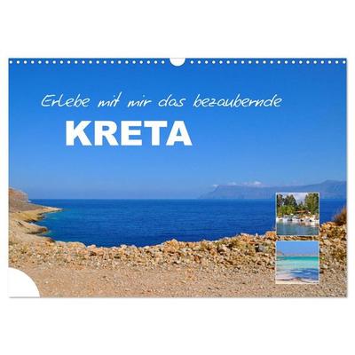 Erlebe mit mir das bezaubernde Kreta (Wandkalender 2027 DIN A3 quer), CALVENDO Monatskalender