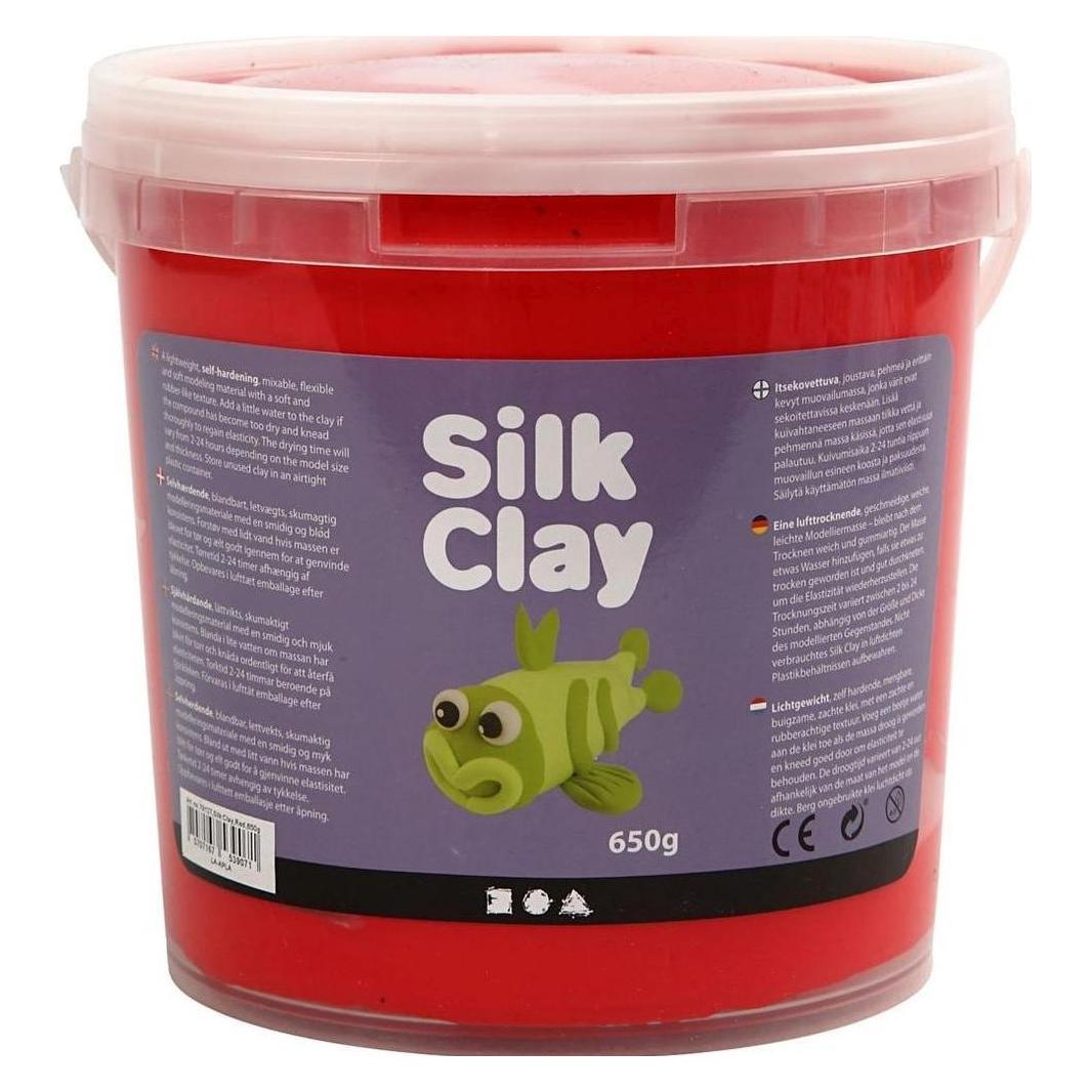 Silk Clay Rood, 650gr. (79127)