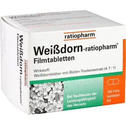 Weißdorn-Ratiopharm Filmtabletten 100 ST