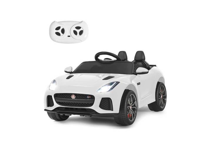 KINDERAUTO Jaguar 12V Elektro Weiß
