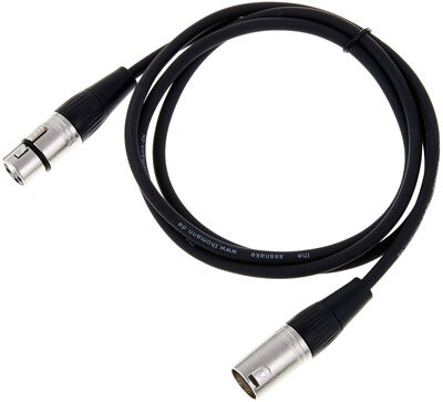 the sssnake SK233-1,5 XLR Patch Schwarz