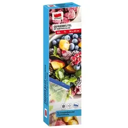 Gefrierbeutel Quickpack mit Slider 6 L 7 Stück auf der Rolle, 30 x 40 cm