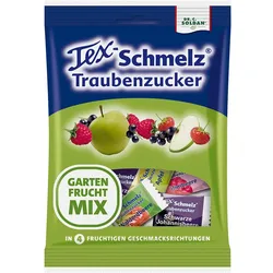 Tex-Schmelz Traubenzucker Gartenfrucht-Mix 75 g
