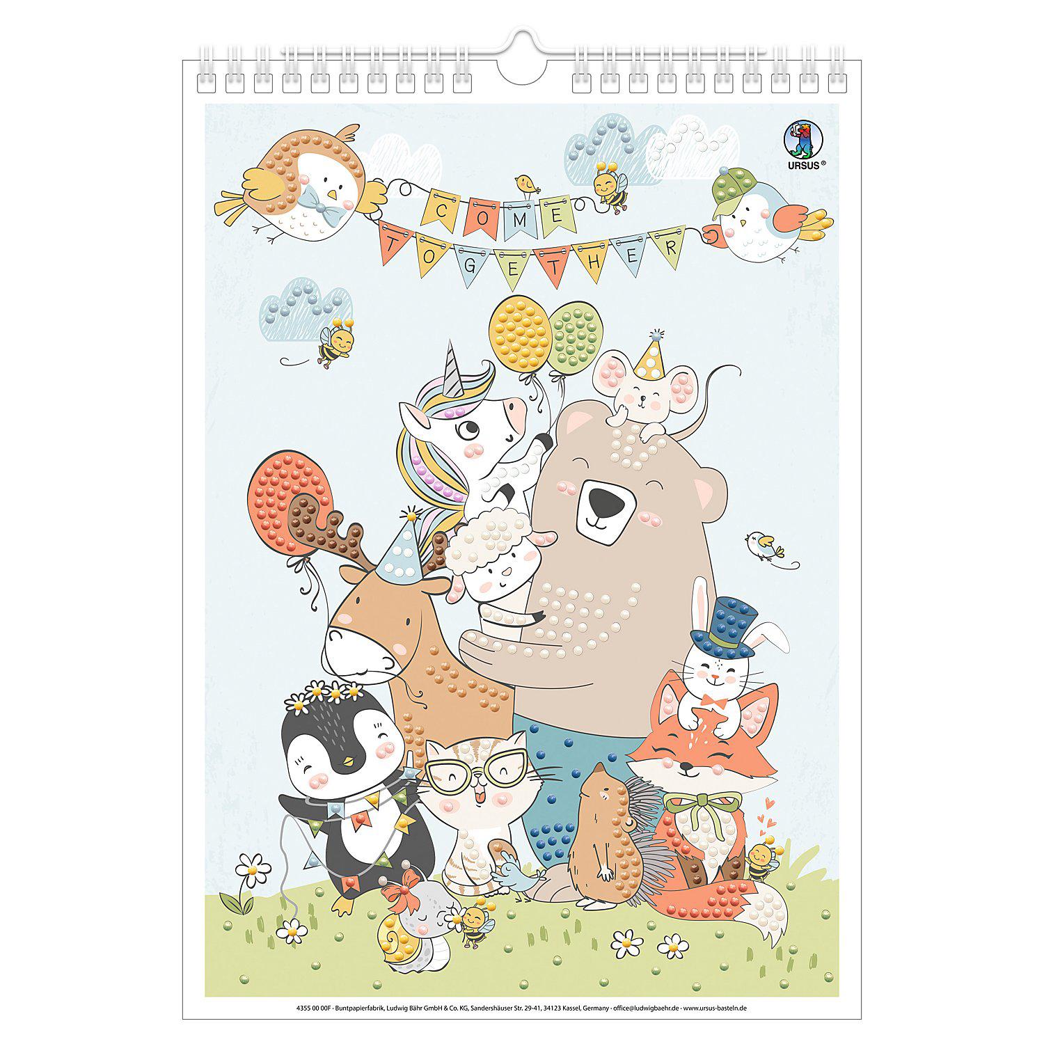 Ursus Diamond Painting Kalender "Come Together"