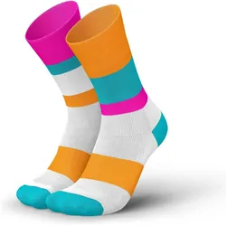 Incylence, Unisex, Sportsocken, Running Bands (43 - 46), Schwarz, Weiss, Mehrfarbig