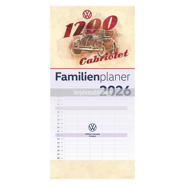Alpha Edition VW Familienplaner Illustrationen 2027 (69415326)