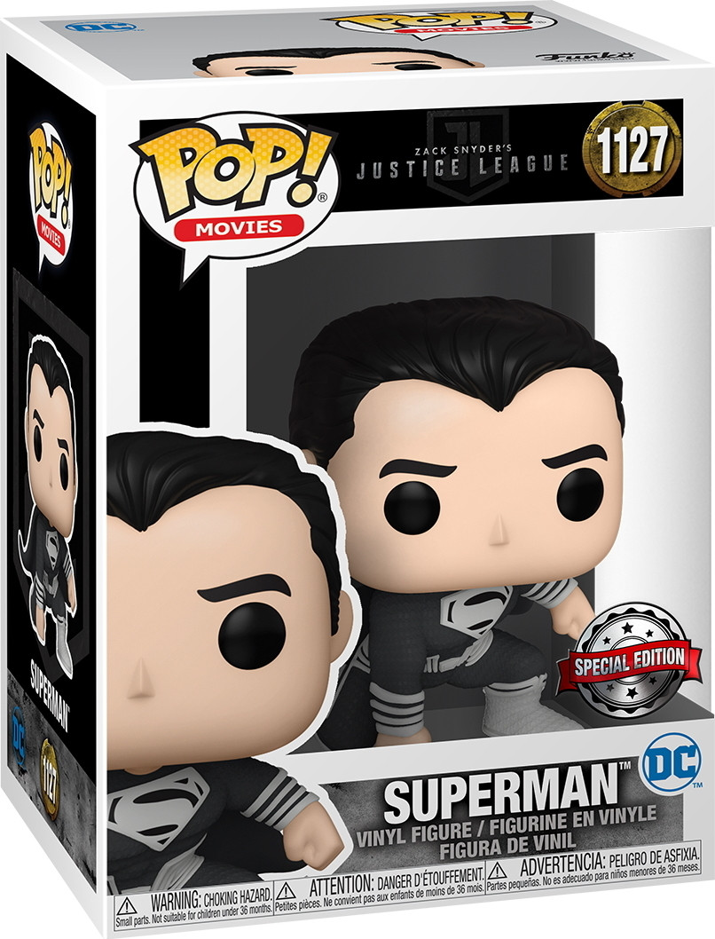Funko Pop! DC Justice League Superman 1127 Special Edition Vinyl figuur