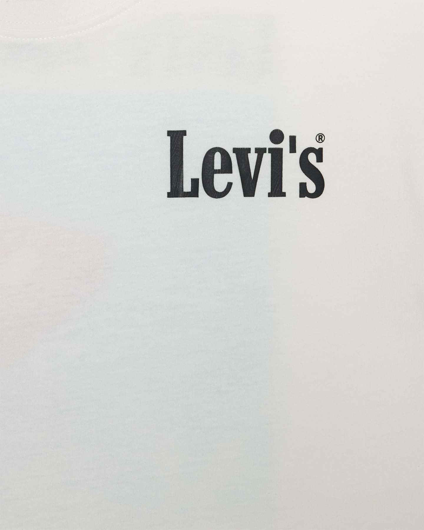 Levis Aquatic Print Off Jr - T-shirt - Bianco 12ANNI