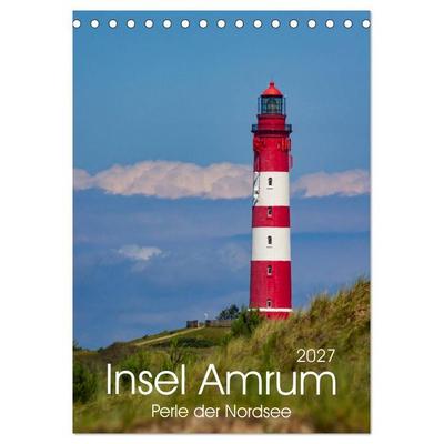 Insel Amrum (Tischkalender 2027 DIN A5 hoch), CALVENDO Monatskalender
