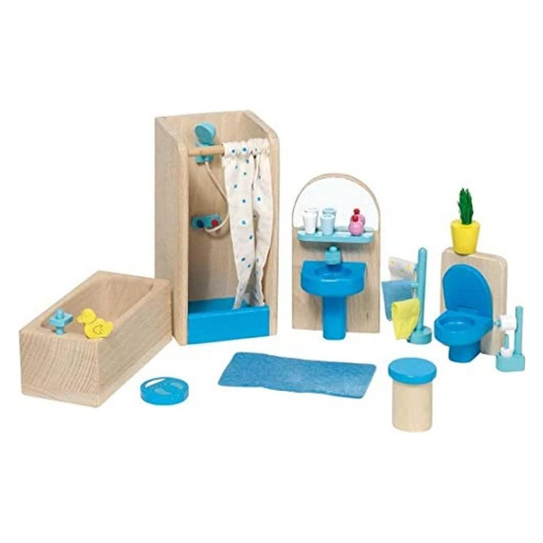 Goki Puppe Haus Möbel Badezimmer (51903)