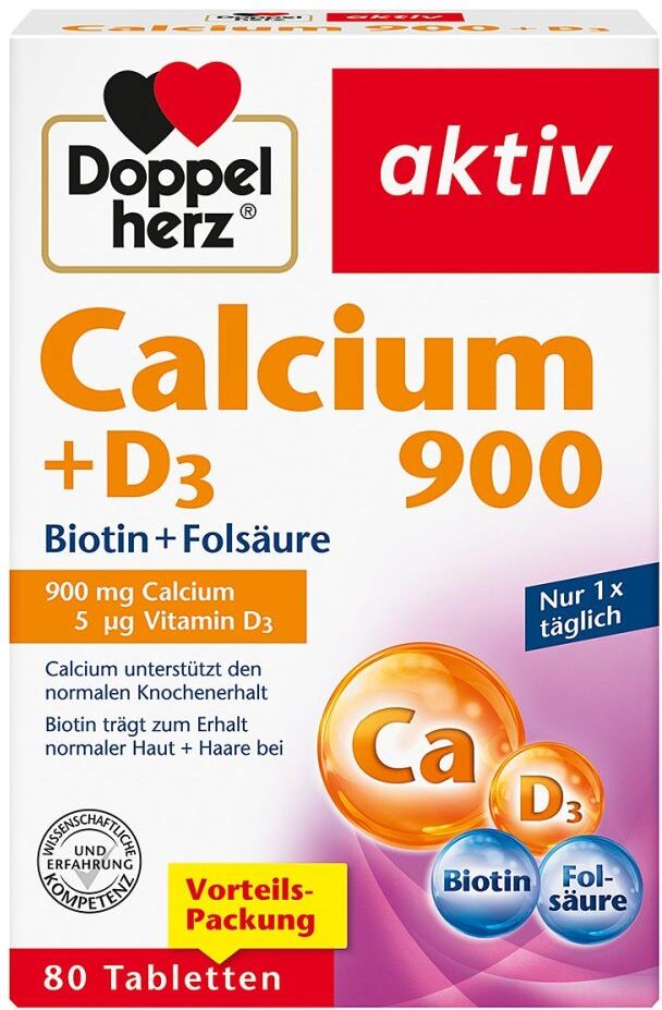 Doppelherz Calcium 900+d3 Tabletten