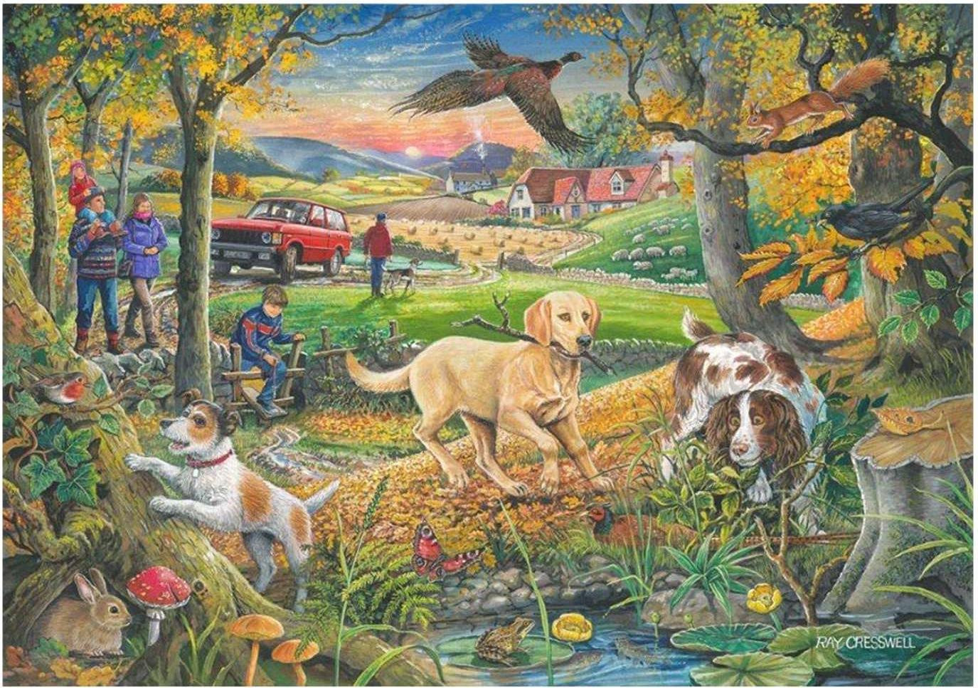 House of Puzzles Puzzel Vang me als je kunt met 500 XL stukjes