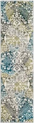 SAFAVIEH Watercolor Florentien Modern Abstract Medallion Rug