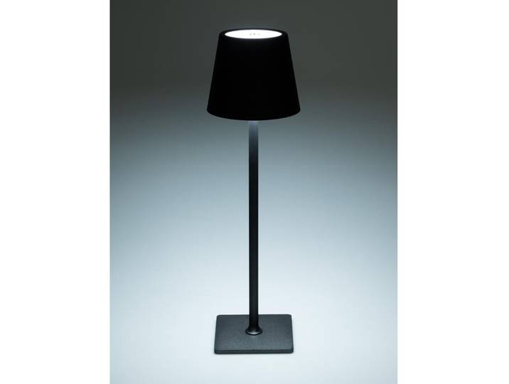 Tischlampe COCON Schwarz Kunststoff H 38 cm - LED - Tischlampe- LED Energiesparlampe