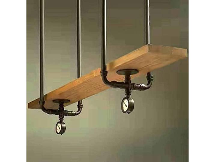 OOPDNEGAK Deckenregal - Hängend Weinregal - Decke Pflanzenständer (Ohne Brett), Umgedrehtes Wandregal Aus Massivholz, LOFT Wandmontierter Pflanzenstände(2PCS)