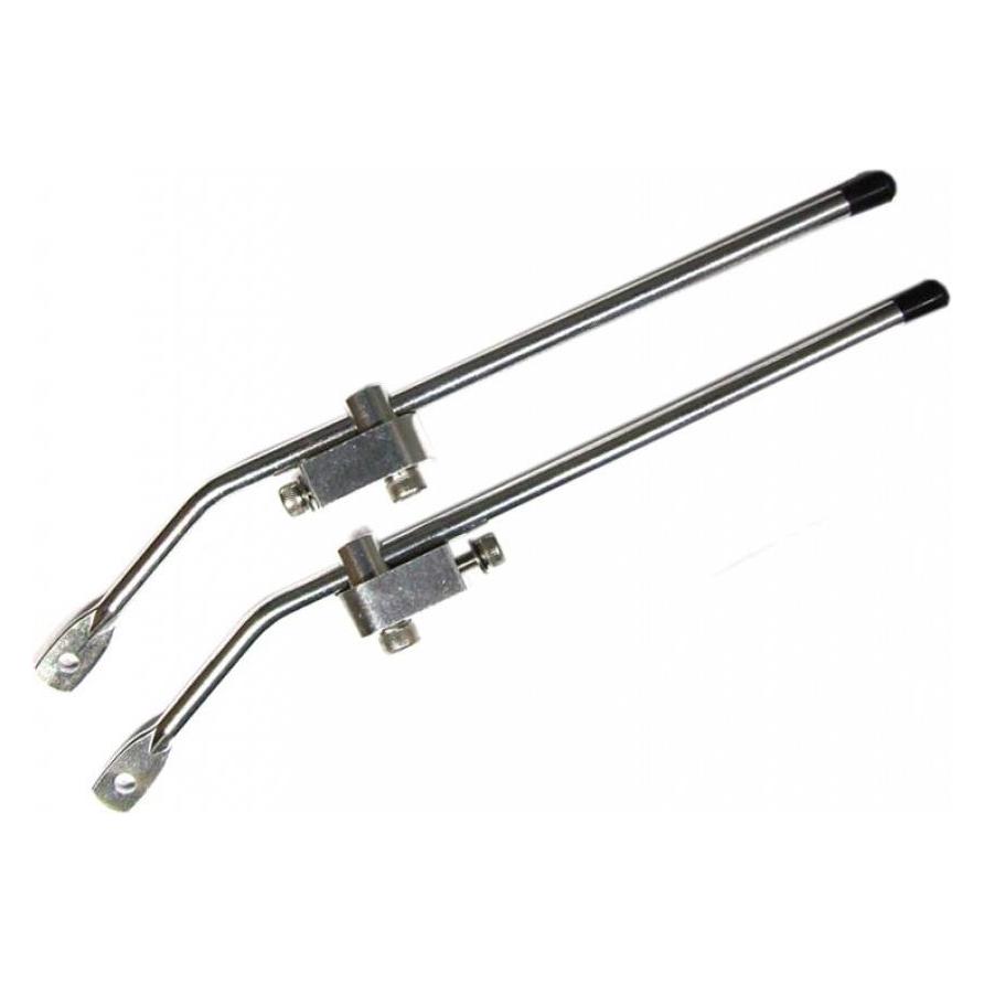 Pletscher Befestigung Stand. auf Öse 66-133 mm Silber (51605.00 / ZG00-5X0)
