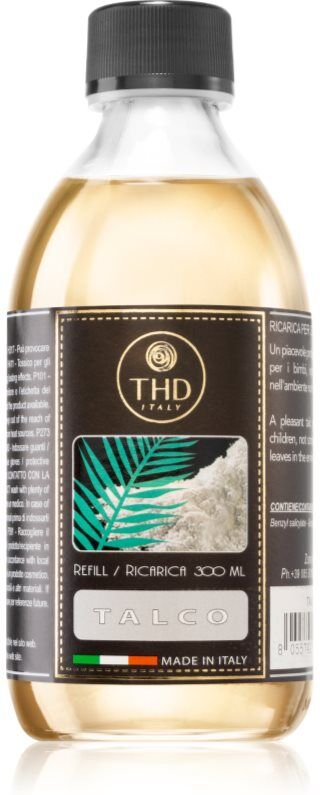 THD Ricarica Talco recharge pour diffuseur d'huiles essentielles 300 ml
