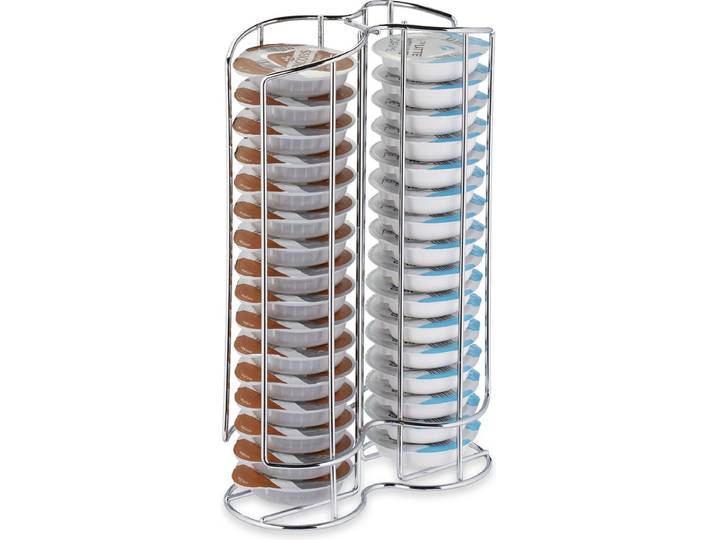 capsulehouder geschikt voor Tassimo - voor 32 cups - zilver