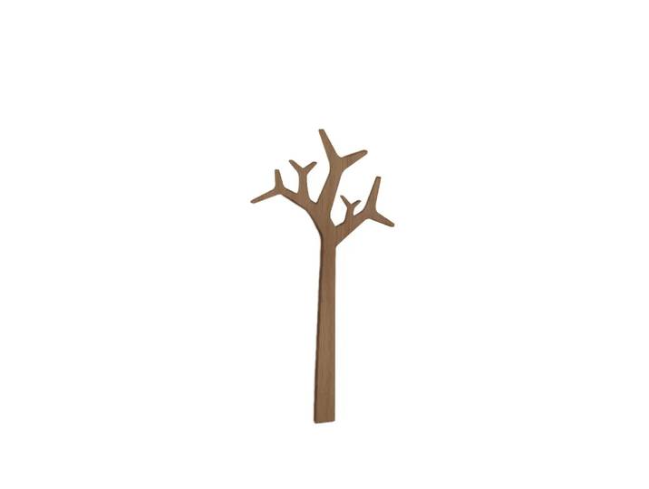 Swedese Porte-manteau mural Tree junior Chêne laqué transparent