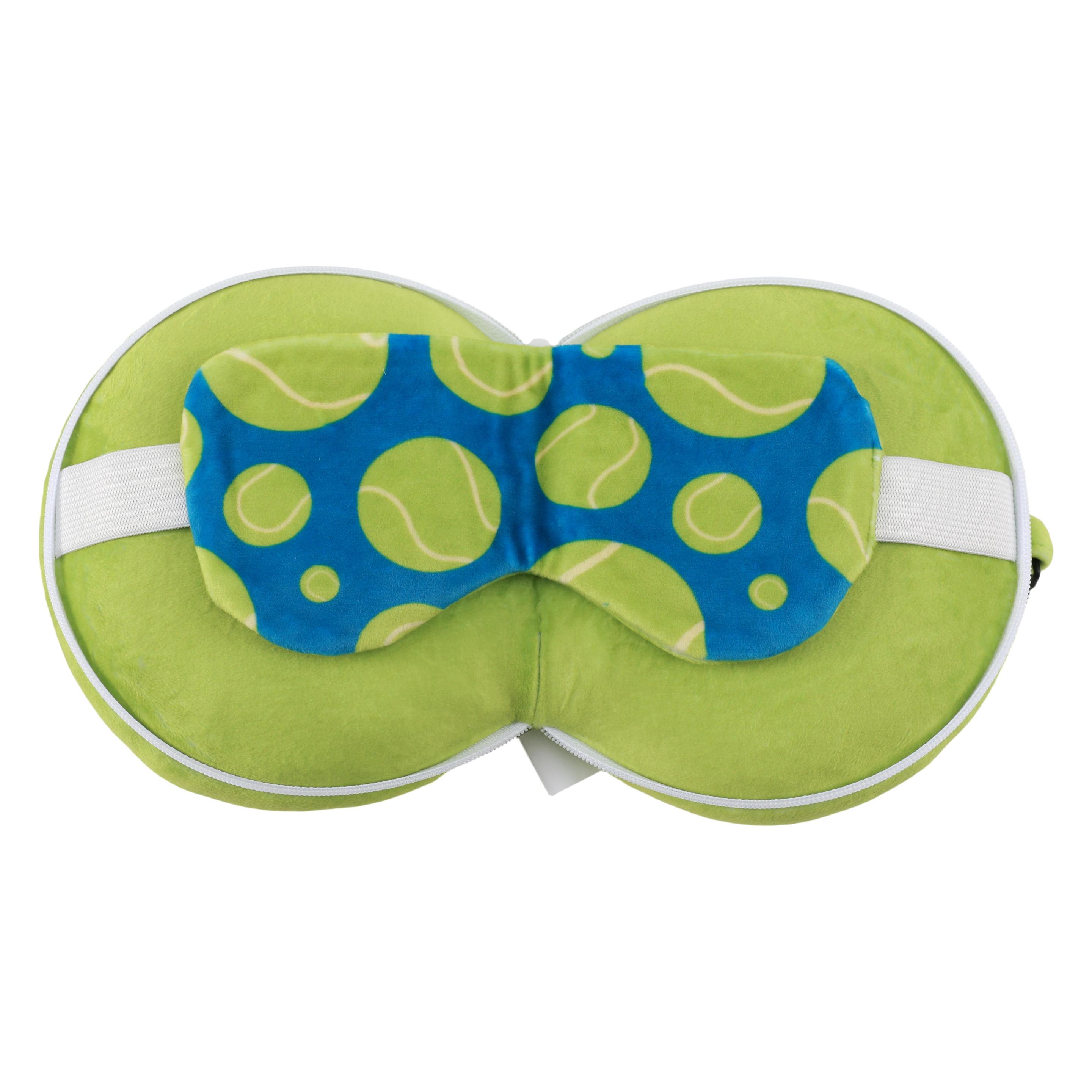 Total Juggling iTotal - Pillow with Sleep Mask - Tennis (XL2527C) (XL2527C)