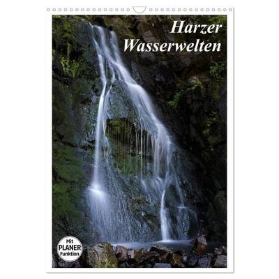 Harzer Wasserwelten (Wandkalender 2027 DIN A3 hoch), CALVENDO Monatskalender