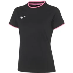 Mizuno, Damen, Sportshirt, Frau Polo (XL), Rosa, Schwarz, Pink