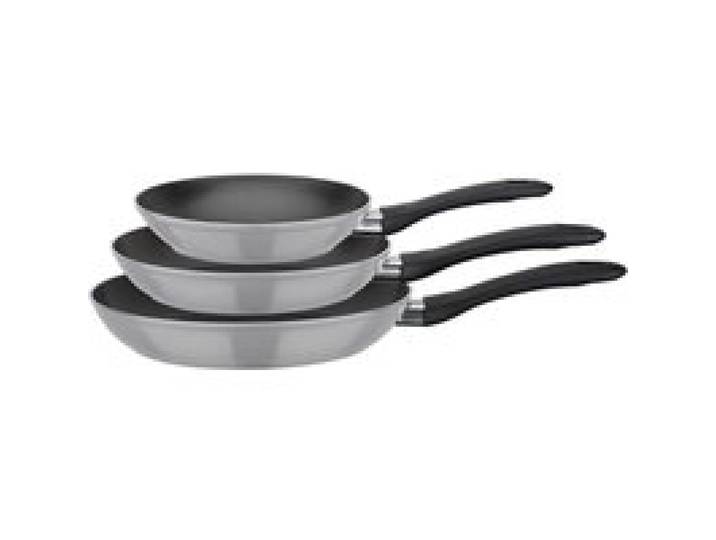 GSW Lot de 3 poêles Nova 20-24-28 cm. (gris)