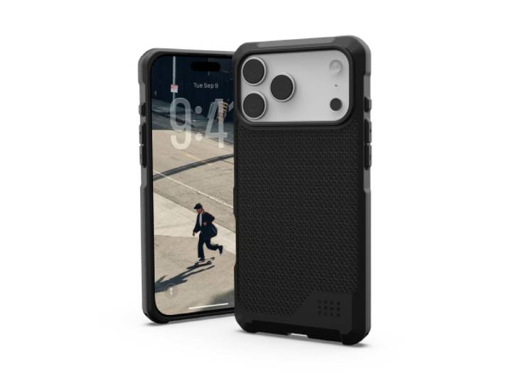 Coque Uag Metropolis Lt Magsafe Pour Iphone 17 Pro Max Compatible Magsafe (kevlar Noir)