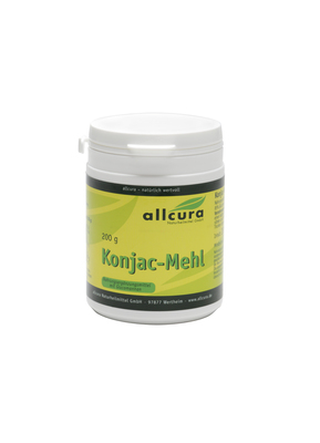 allcura Naturheilmittel GmbH KONJACMEHL 200 g 08408137