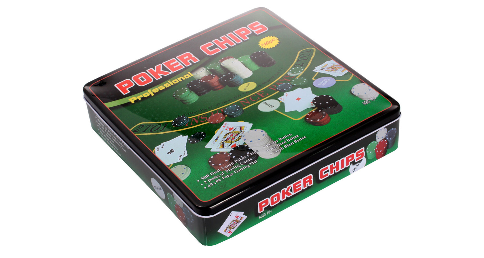 Merco Poker Box 500 complete poker set
