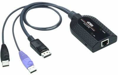 Aten KA7189 cavo per tastiera, video e mouse Nero, Porpora (KA7189-AX)