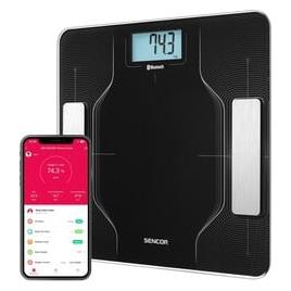 Sencor - Personal scale SBS 8002BK (180 kg) (8590669327850)