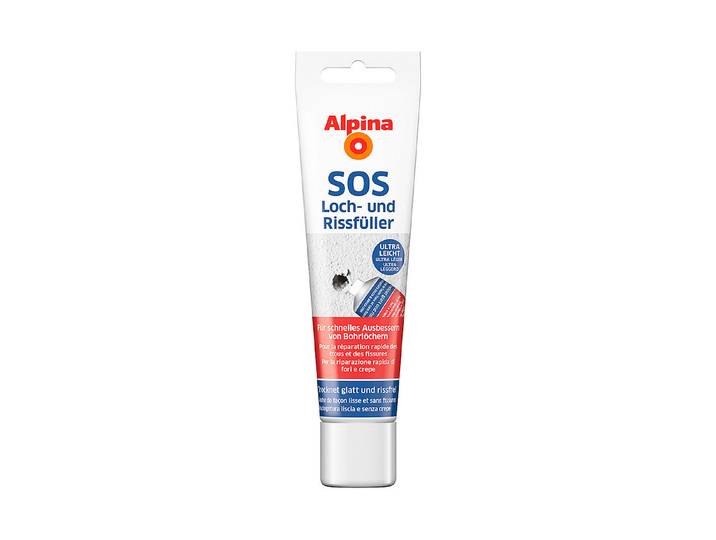 Alpina Fertigspachtel SOS Loch- und Rissfüller Weiss 0.1 l