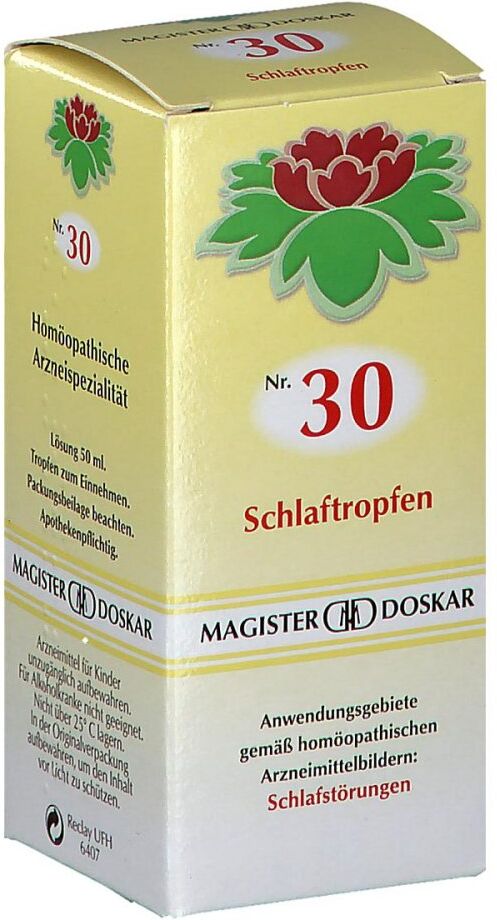 Magister Doskar Nummer 30 Schlaftropfen 50ml