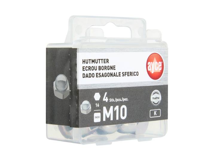 Hutmutter Edelstahl M10